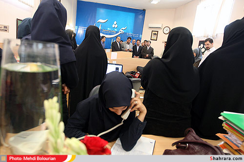 حضور مسئولين شهري و استاني در روزنامه شهرآرا