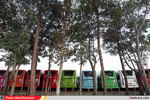 بهره برداری از  100 دستگاه اتوبوس شهری