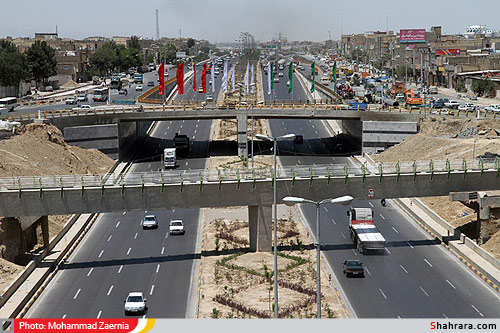 پروژه تقاطع غیر همسطح و میدان امام حسین (ع) 