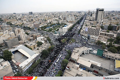 راهپیمایی روز جهانی قدس در مشهد-2