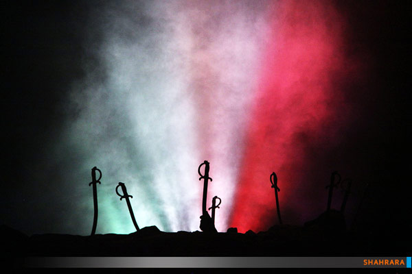 اجرای نمایش آیینی عاشورایی/1