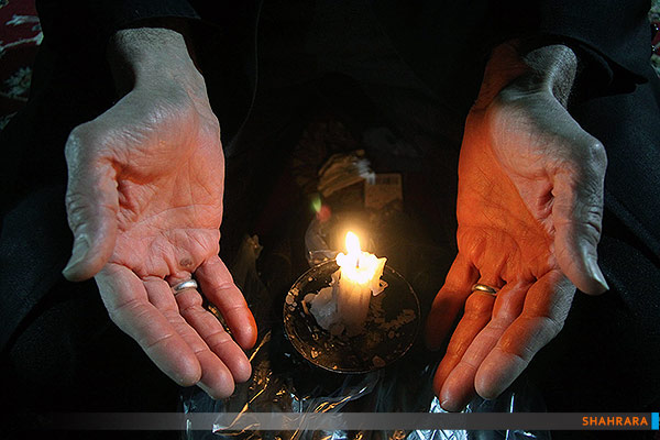 مراسم شام غریبان در حرم مطهر امام رضا(ع)