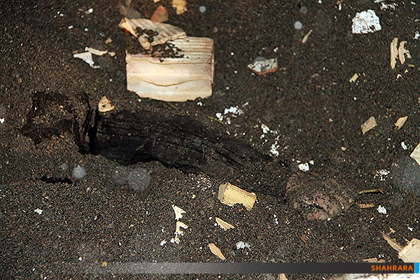 ریزش ساختمان در حال ساخت در مشهد