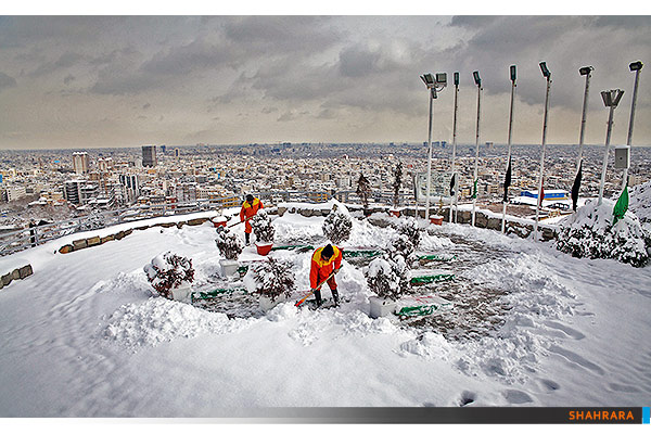 مناظر برفی کوهسنگی