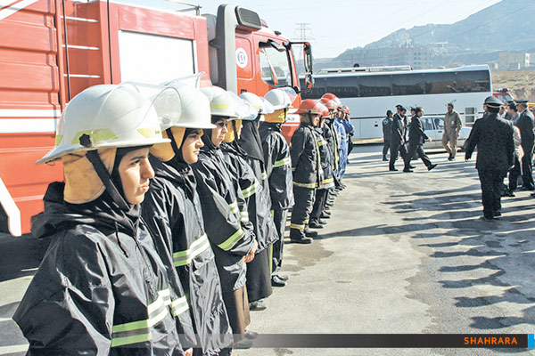 آتش نشان های داوطلب منطقه 10