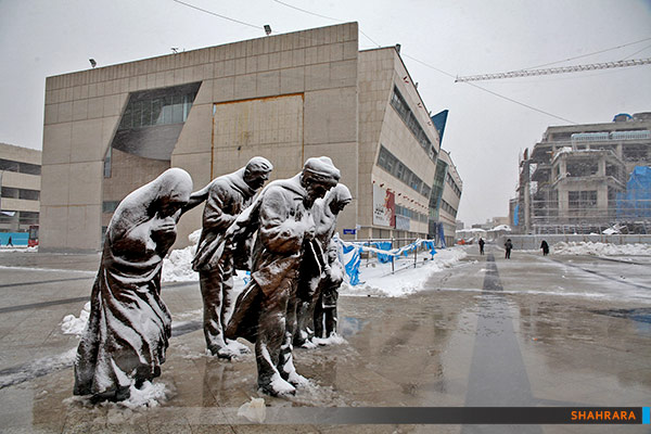 بارش برف در مشهد/2