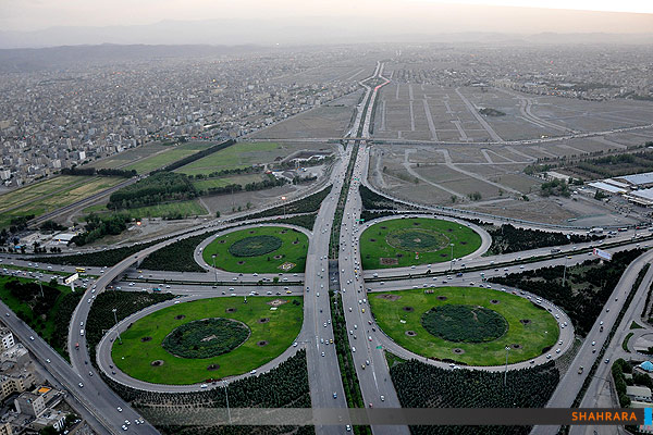تصاویر هوایی شهر مشهد