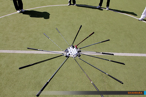 تمرین تیم گلف بانوان خراسان رضوی