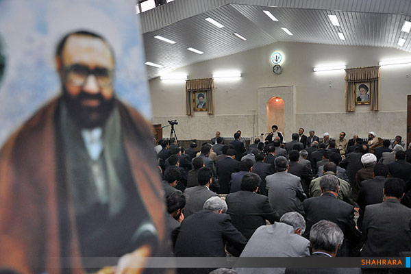 دیدار فرهنگیان با آیت الله علم الهدی