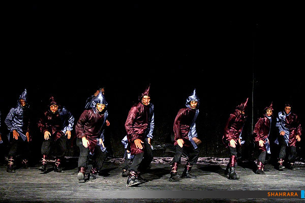 اجرای نمایش «اتللو به روایت بخشی»