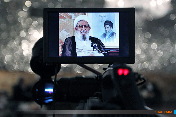 دیدار مجمع نمایندگان خراسان با آیت الله واعظ طبسی