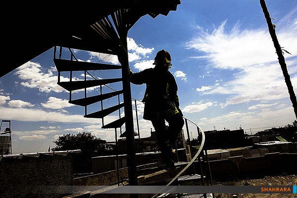 تمرینات ویژه آتش نشانان/2