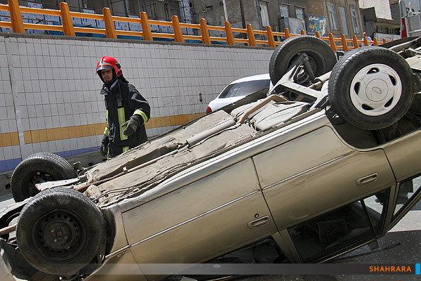 سانحه در زیرگذر میدان شهدا