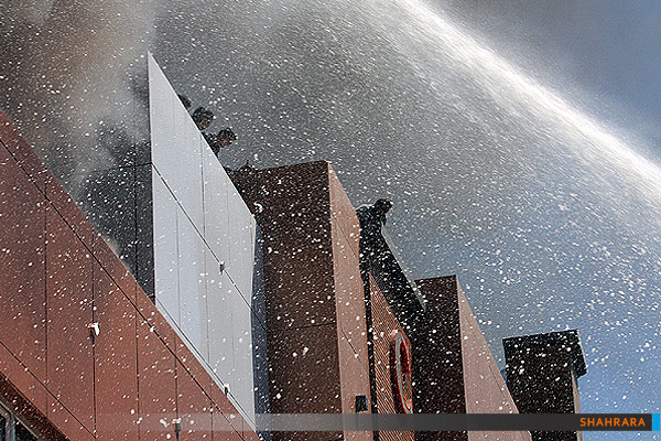 آتش سوزی در پردیس سینمایی هویزه