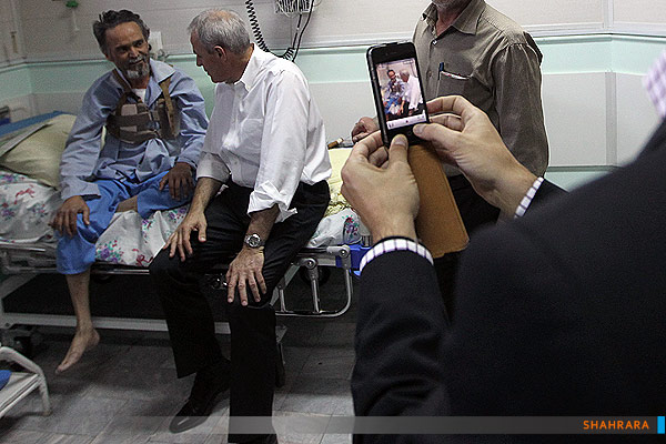 بازدید رئیس سازمان بهداشت جهانی از بیمارستان امام رضا