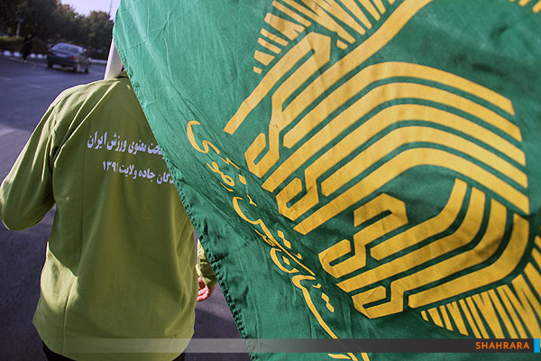 استقبال از دوندگان جاده ولایت