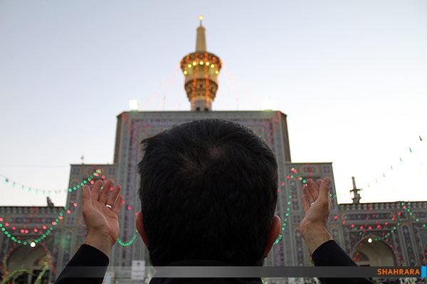 گلباران حرم مطهر رضوی