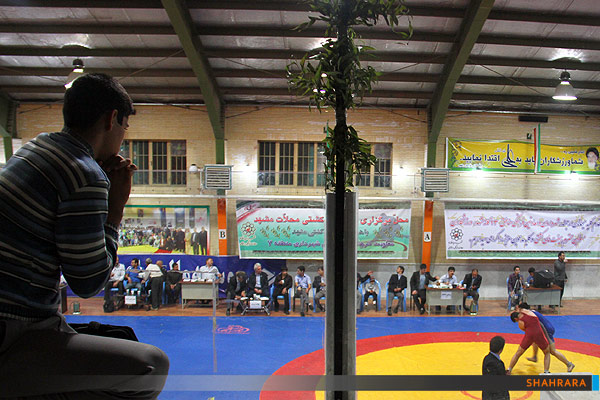 اختتامیه مسابقات کشتی محلات