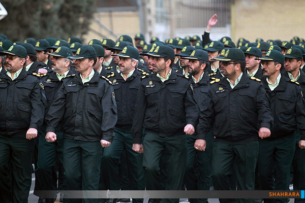 مراسم صبحگاه عمومی یگانهای انتظامی 