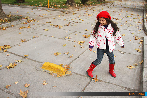 پاییز در کوچه های شهر