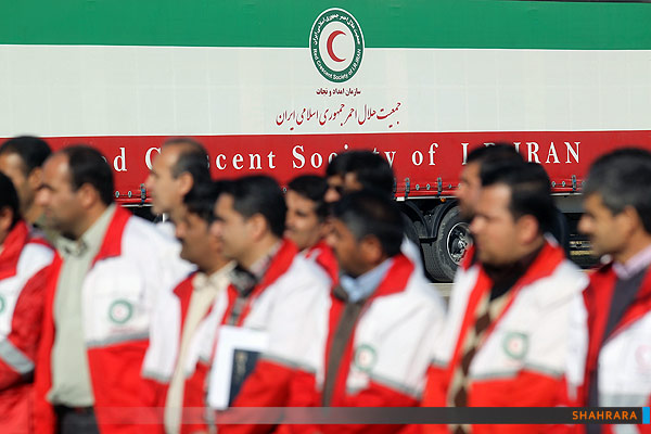 مانور طرح زمستانه هلال احمر