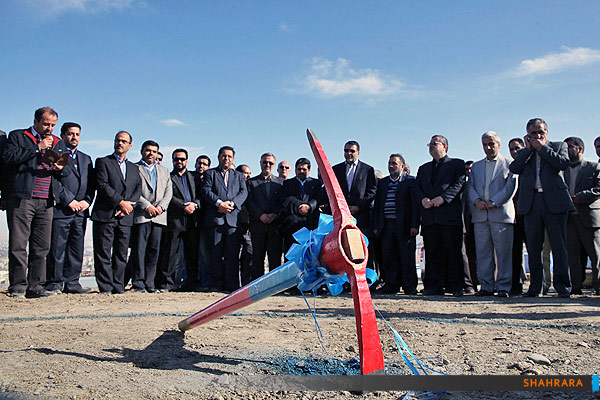 کلنگ زنی پروژه های شهری