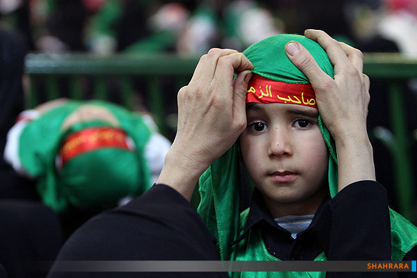  شیرخوارگان حسینی در حرم رضوی/1