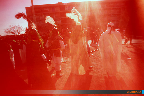 عزاداری اباعبدالله در شهرک شهید بهشتی