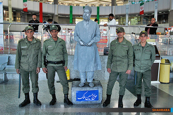 اجرای پرفورمنس حاج حسین ملک