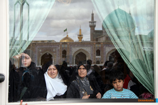 تحویل سال نو در حرم رضوی/1