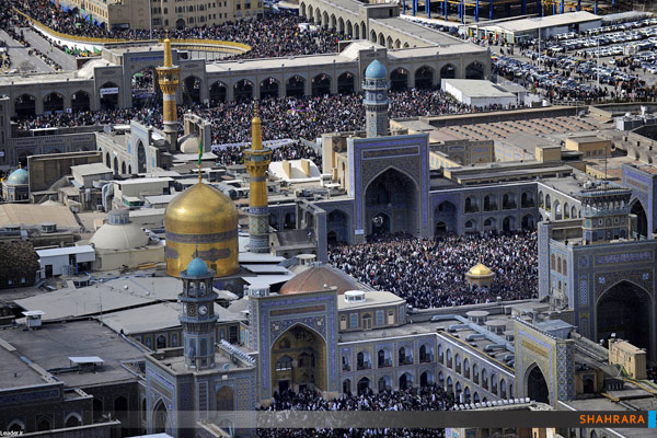 تحویل سال نو در حرم رضوی/2