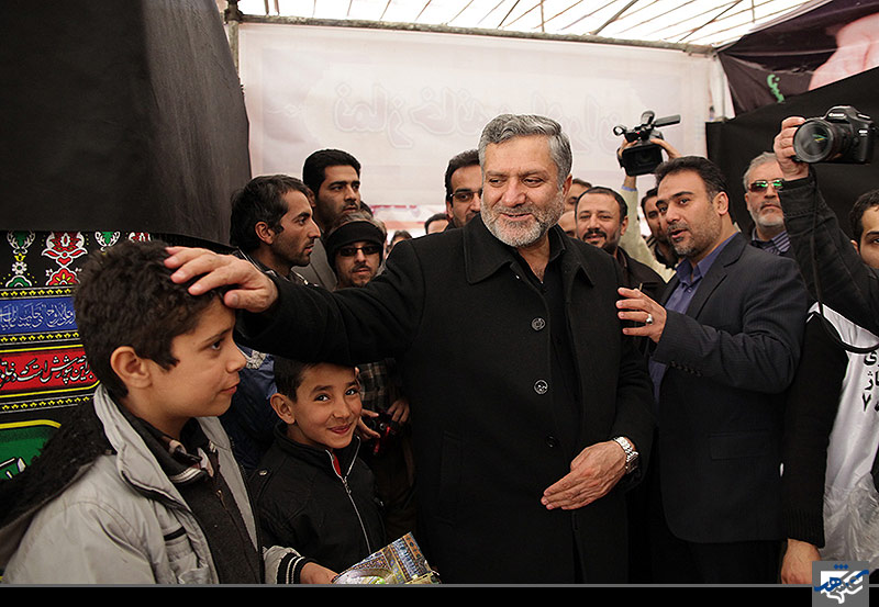 بازدید شهردار از ایستگاههای استقبال زائرین پیاده