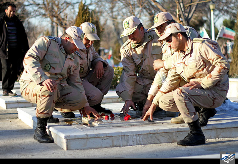 غبارروبی مزار شهدا