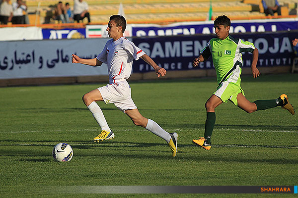 دیدار نونهالان ایران و پاکستان