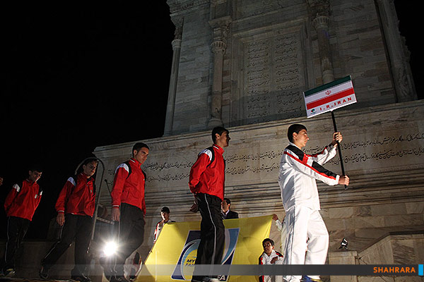 افتتاحیه مسابقات فوتبال نونهالان غرب آسیا