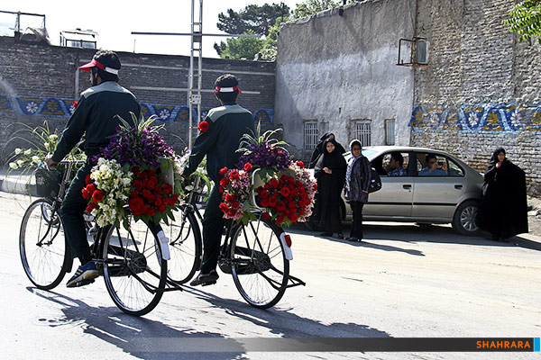 کارناوال گل در خیابان های مشهد