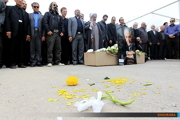 تشییع پیکر استاد قهرمان