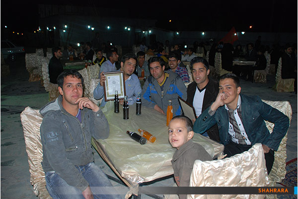 تجلیل از خادمان محله نوده در منطقه دو