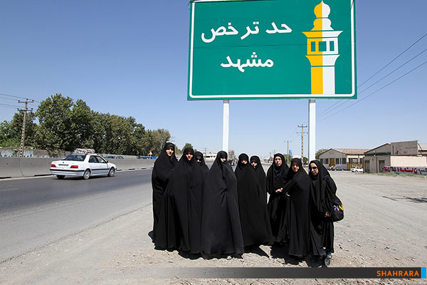 نصب تابلوی حدترخص خروجی شهر