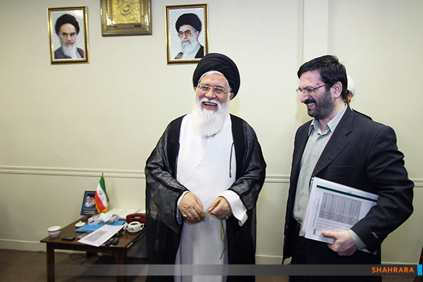 دیدار جمعی از تولید کنندگان با امام جمعه مشهد