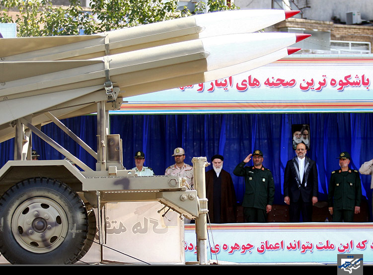 رژه نیروهای مسلح در مشهد