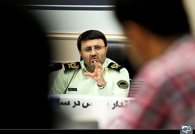 نشست خبری فرمانده انتظامی خراسان رضوی