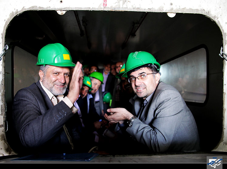 بازدید شهردار مشهد ازخط 2 قطار شهری