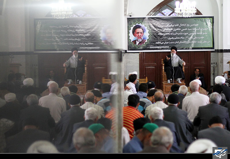 چهلمین روز درگذشت آیت ا... طاهری