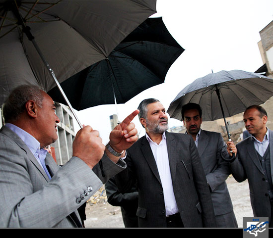 بازدید شهردارمشهد از پروژه های سرمایه گزاری