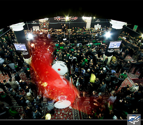 عزاداری شاه حسین گویان