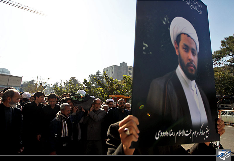 تشییع پیکر مبلغ جهادگر
