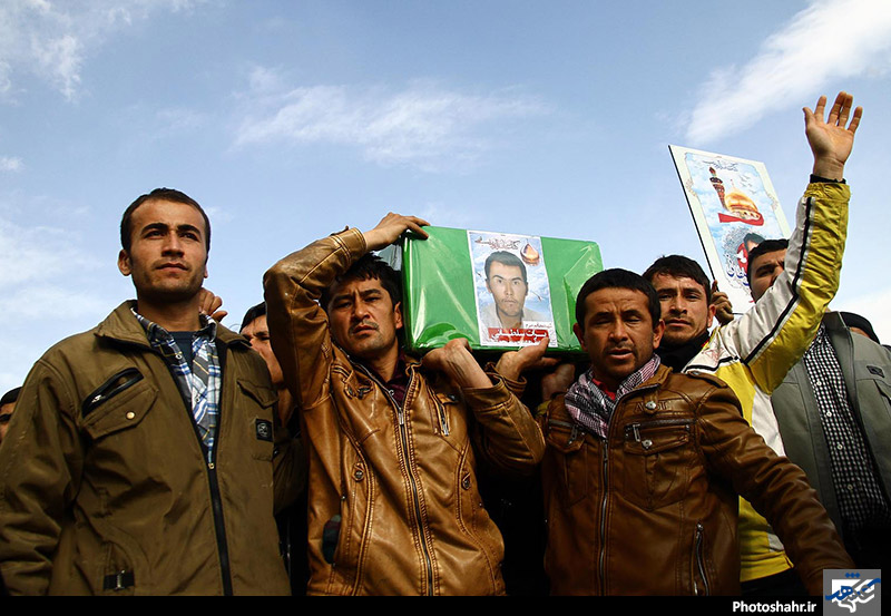 تشییع پیکر سه شهید مدافع حرم در مشهد