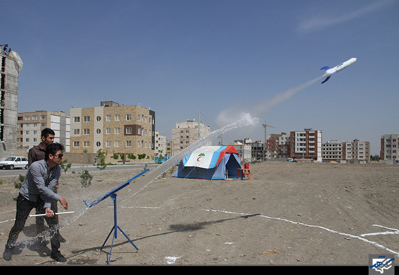 دومین دوره مسابقات پرتاب موشک آبی