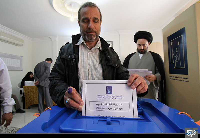 دومین روز انتخابات پارلمانی عراق - مشهد